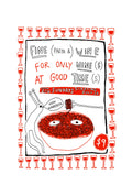 good times Fine Wine Poster