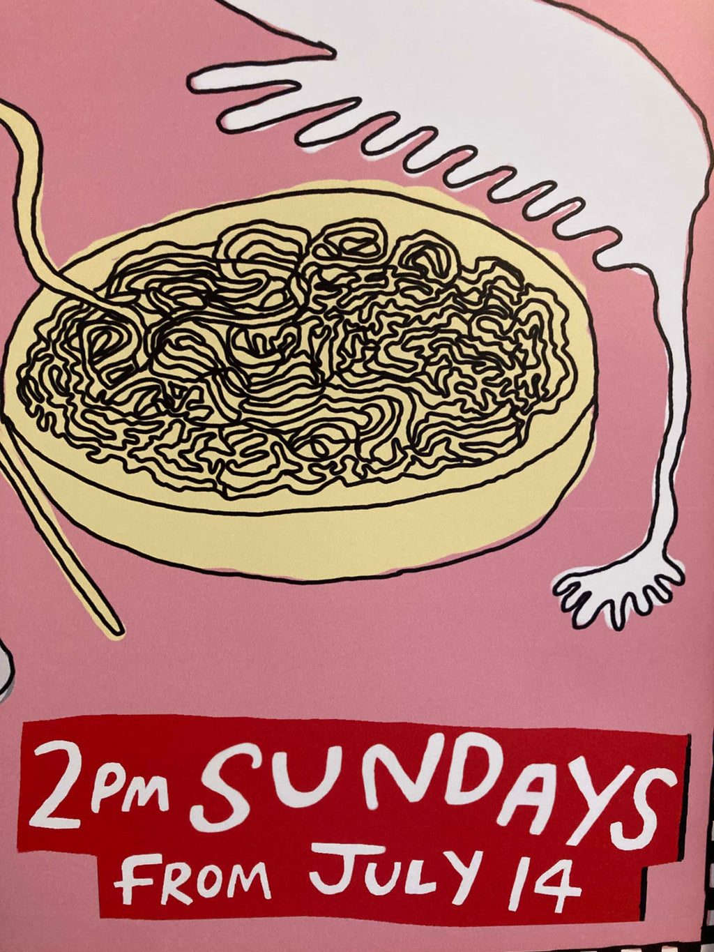 good times fine pasta poster