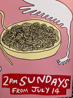good times fine pasta poster